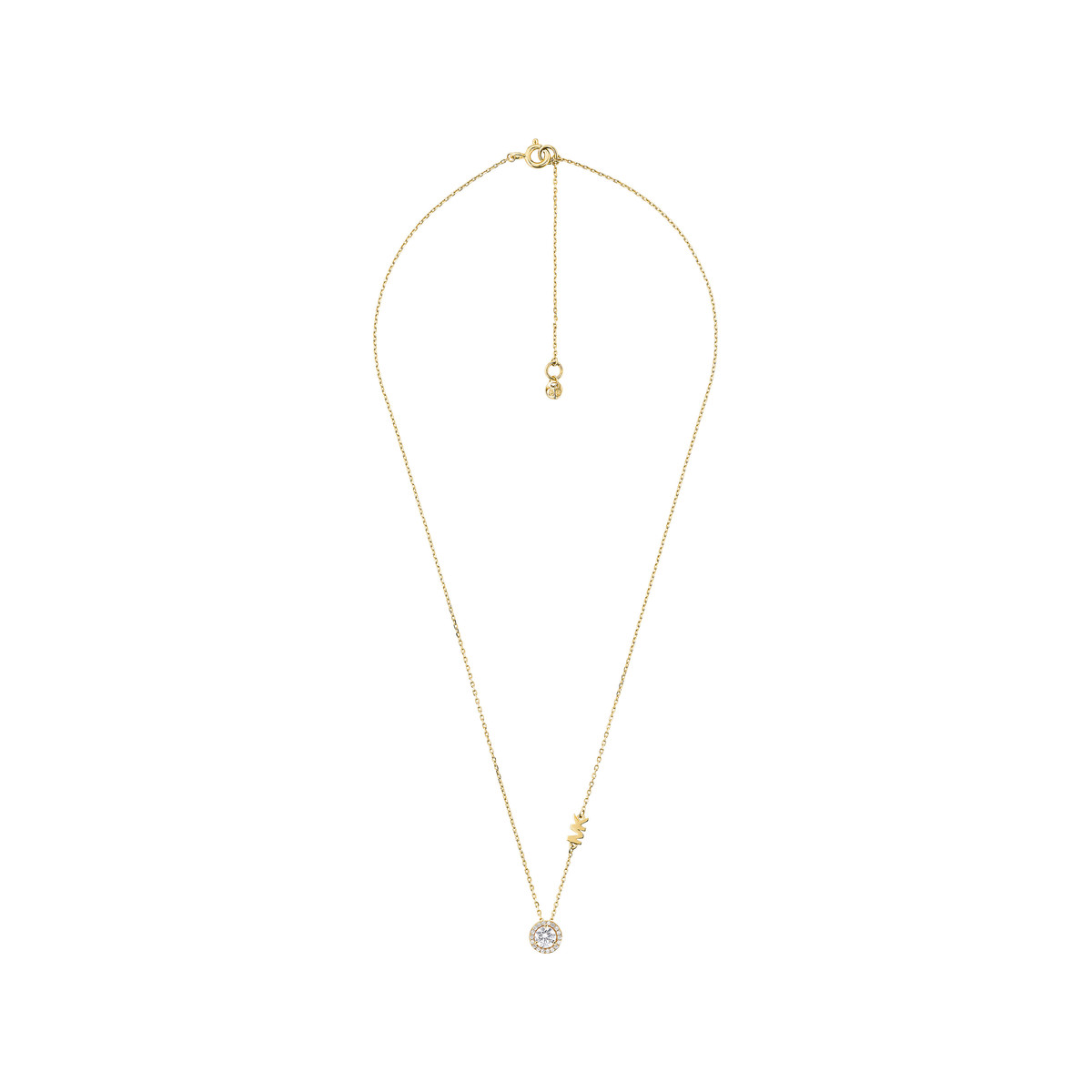 Collier MICHAEL KORS argent 925 doré zirconias 45 cm