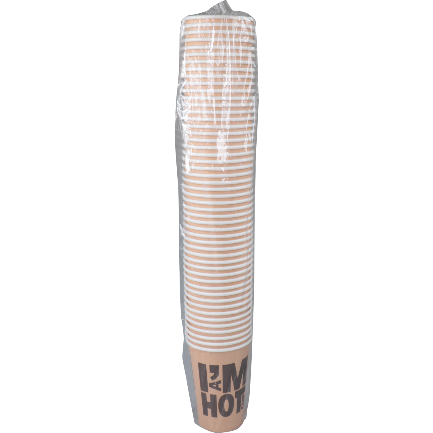 Koffiebeker, I´M a HOT cup, Karton + PE, 300ml, 10oz, 110mm,
