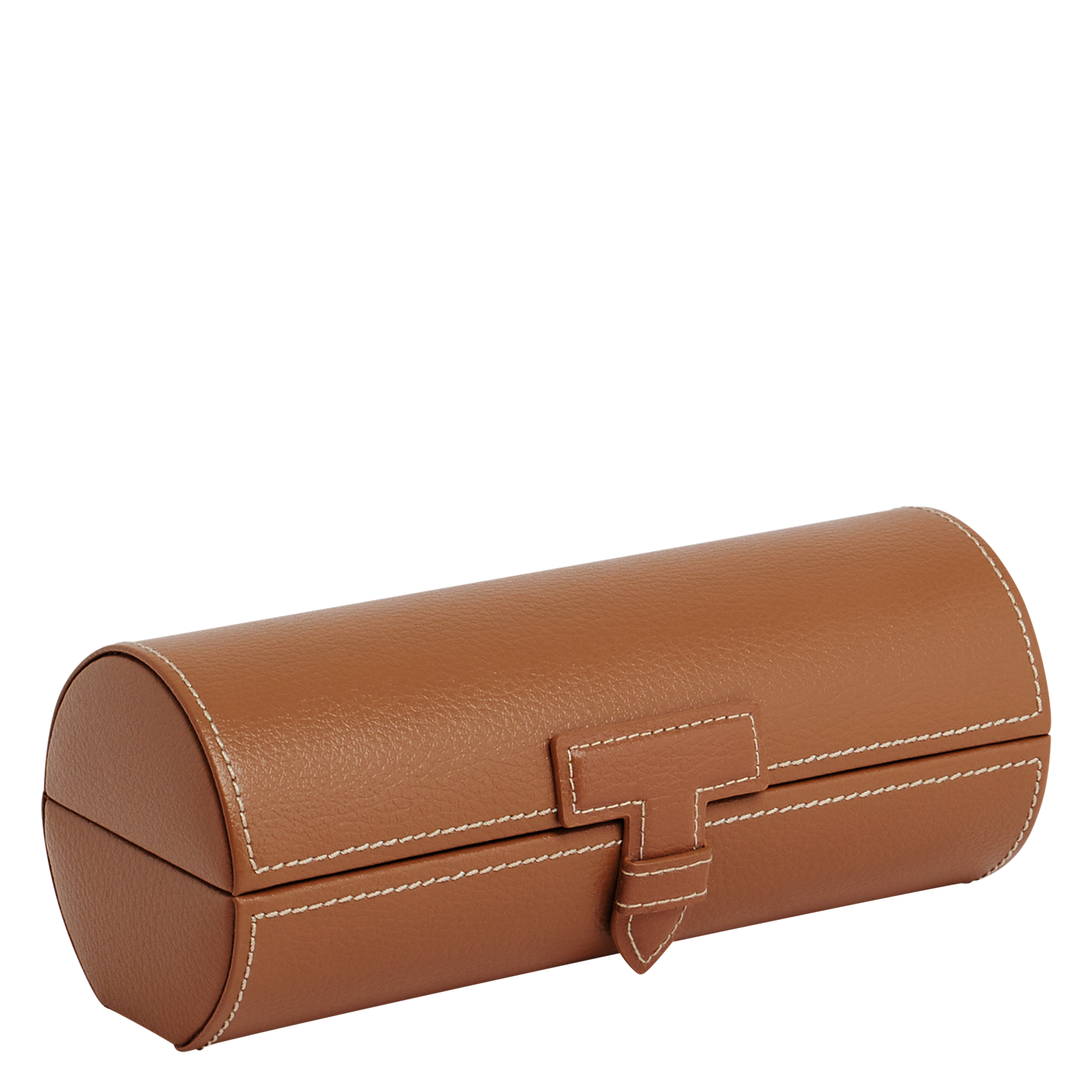 Etui à montres en cuir | Marron