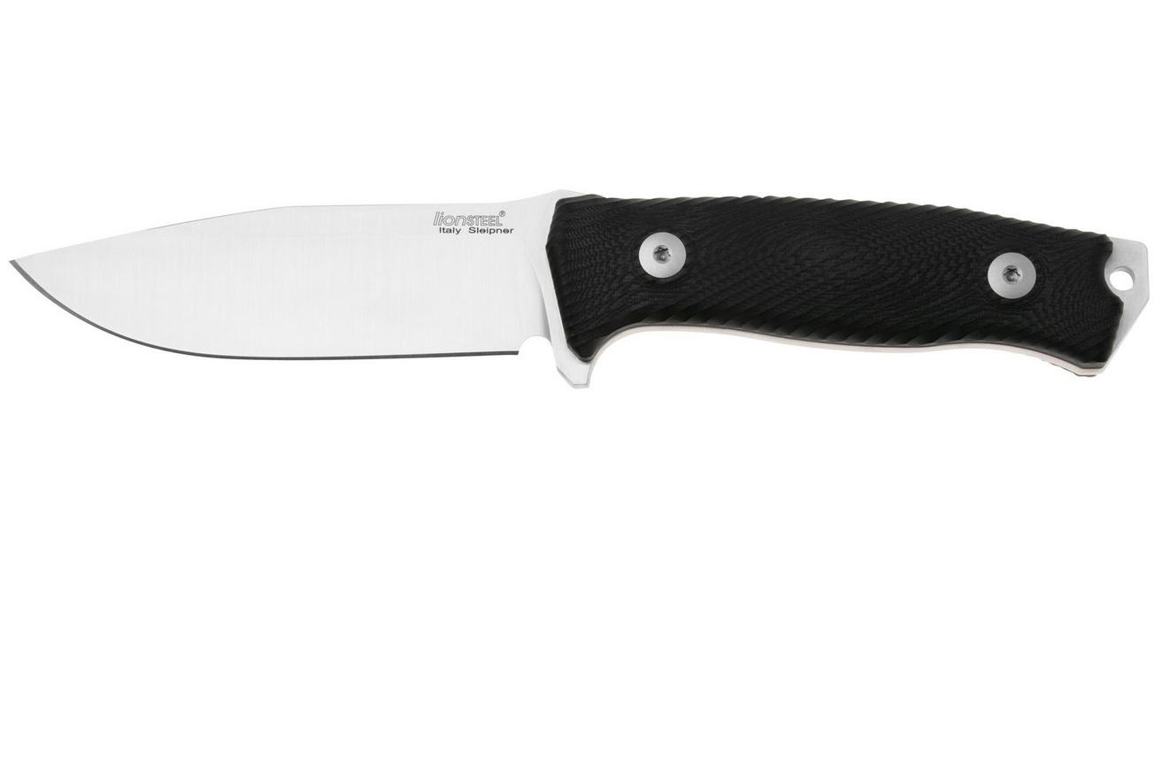 LionSteel M5-G10 Sleipner blade, G10 handle