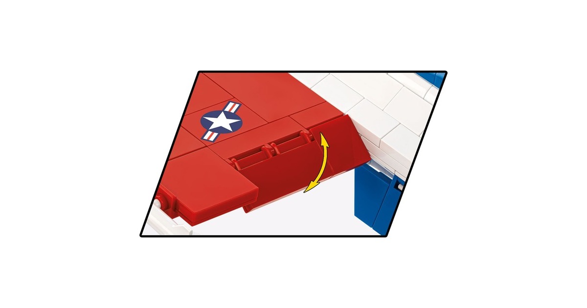 COBIArmed Forces - F-16 (YF-16) First Flight 1974 Constructiespeelgoed  (Schaal 1:48)