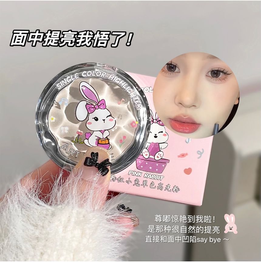 Art Value - Water Ripple Pink Bunny Highlighter - 3 kleuren