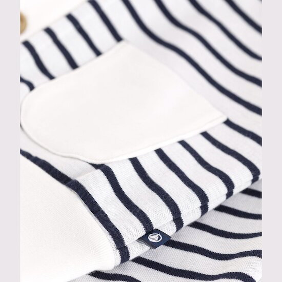 Cardigan en jersey épais   Smoking        de               Petit Bateau