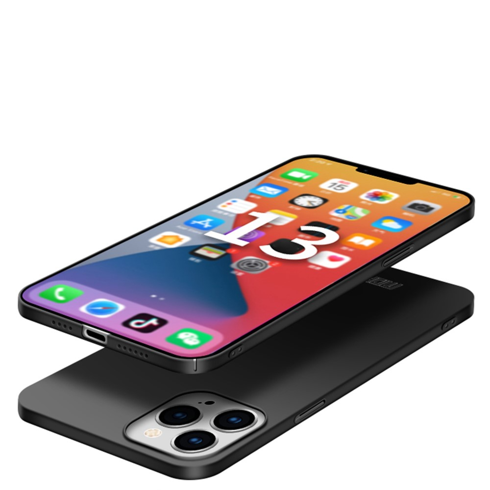 iPhone 15 Pro Max Hülle Hardcase Super Slim - Blau (Matt)