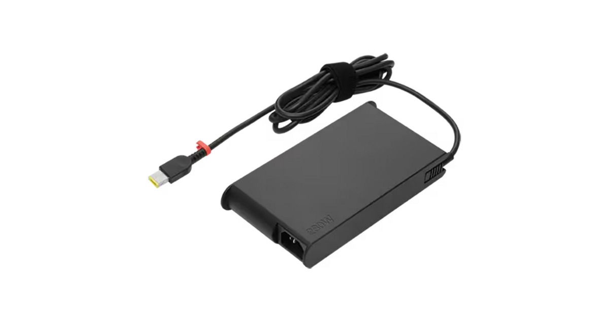 LenovoPlatte 230 W-netvoedingsadapter voor Lenovo Legion oplader  (Zwart)