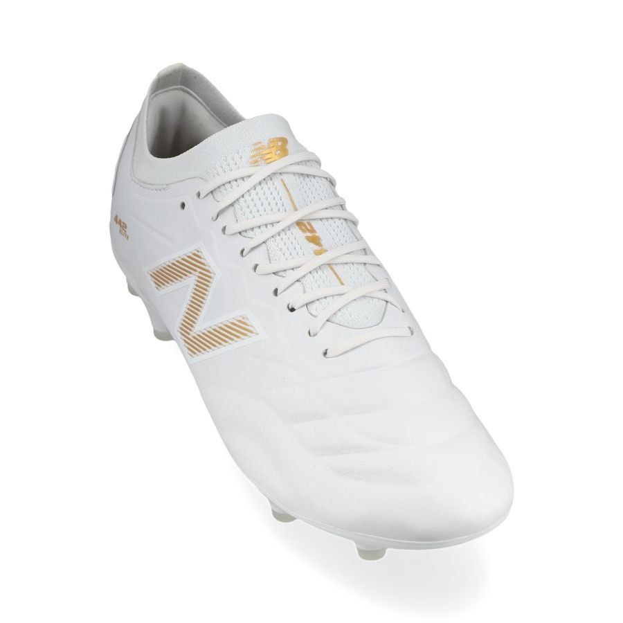 New Balance 442 V2 Elite FG 10 Year - Blanc/Doré