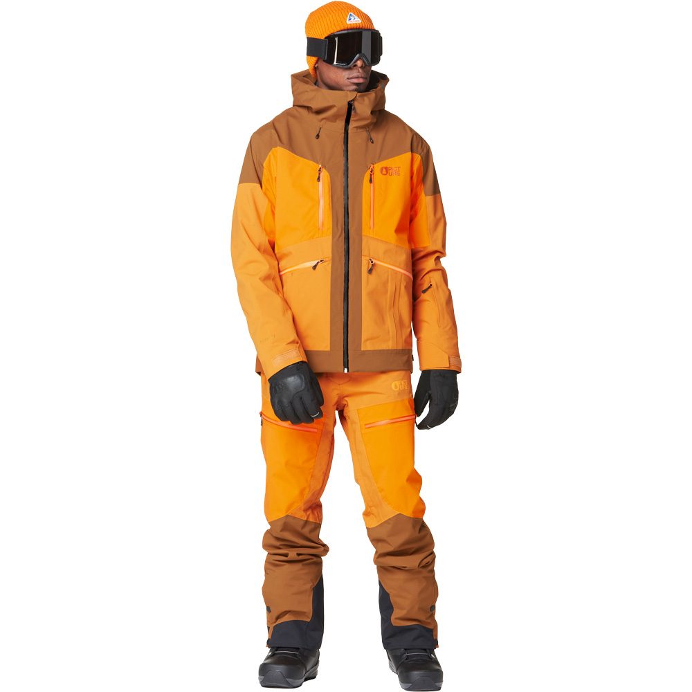 Picture Naikoon Skijacke Herren chocolate