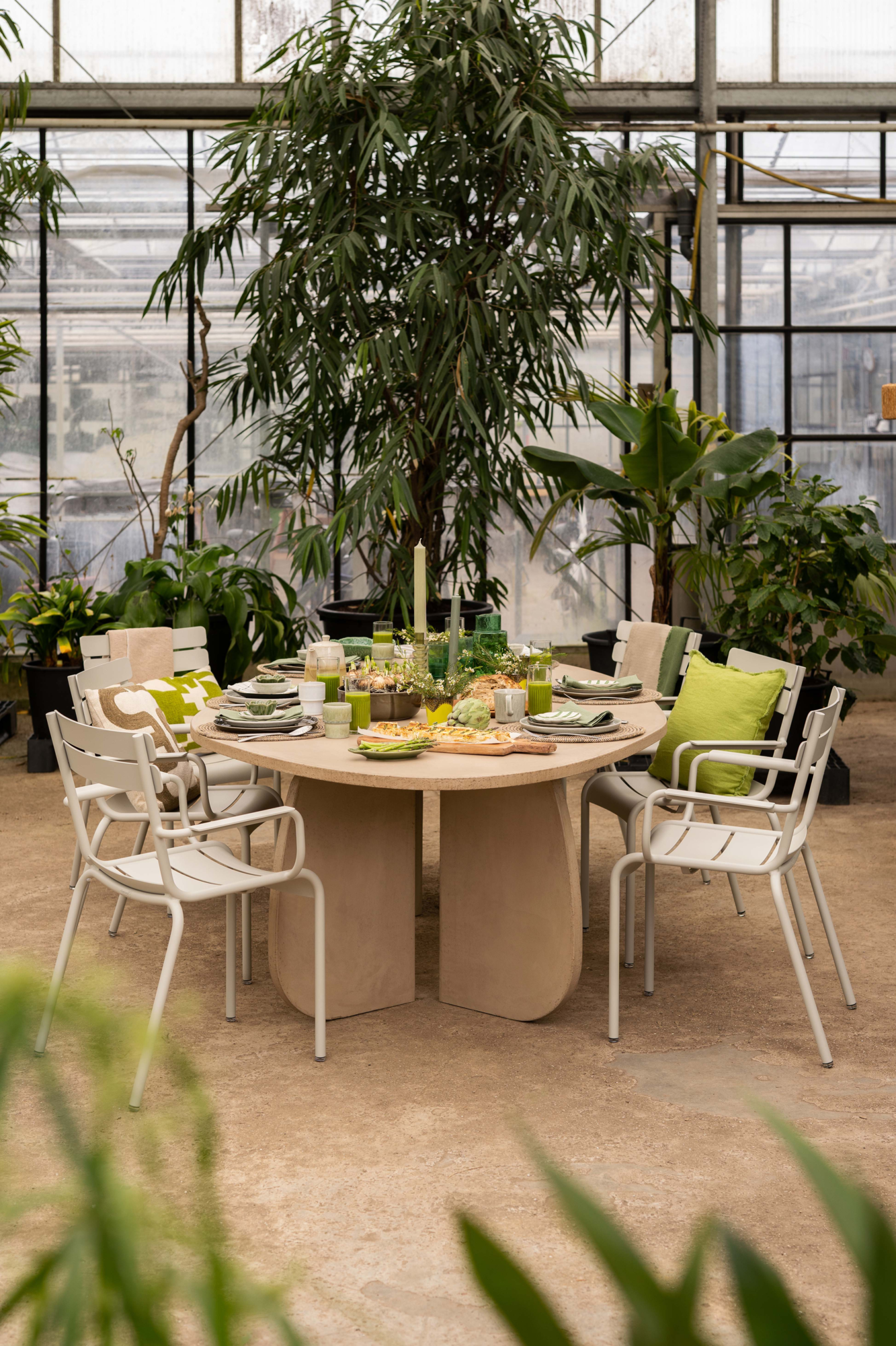 Bogard organische eettafel | Oat 200 cm