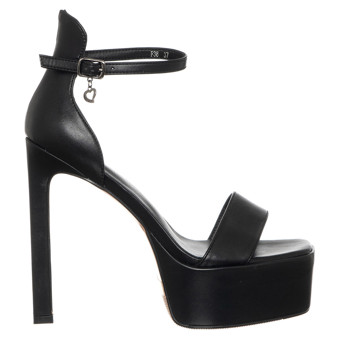 Tua By Braccialini Sandales Lucie noires - Talon 13.5 cm