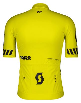 Maillot Manches Courtes Scott RC Pro Jaune Homme