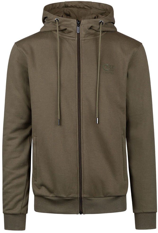 Cruyff Hernandez Zip thru Hood khaki