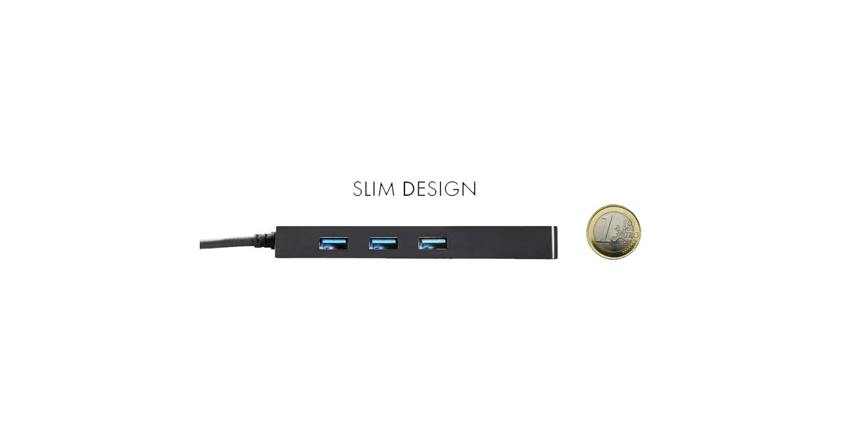 i-tec3-Port USB-C Slim + Gigabit Lan usb-hub