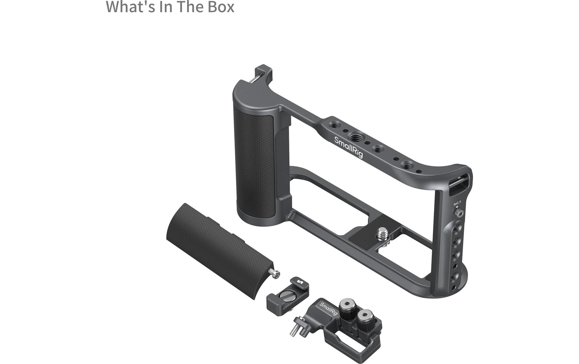 Cage Kit für Leica Q3<br>Schützt die Kamera und bietet Anschlussmöglichkeiten