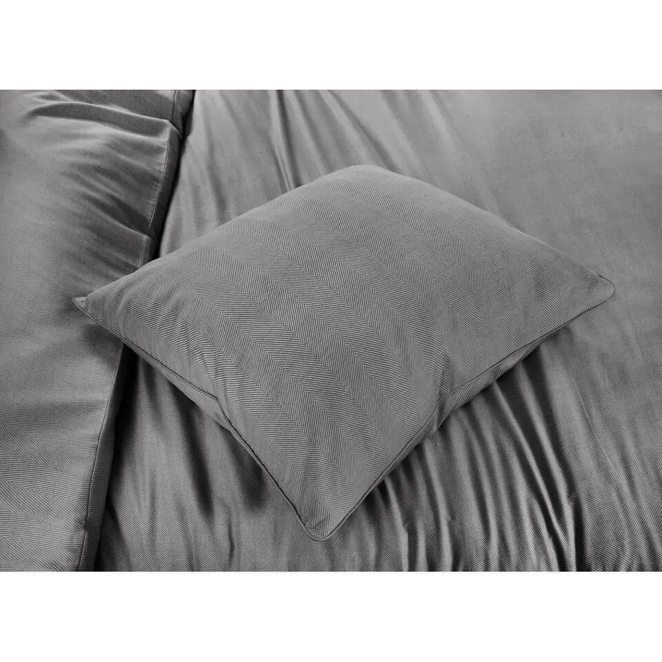 Papillon Beaufort Dekbedovertrek - Lits-jumeaux - 240x200/220 cm - Grijs