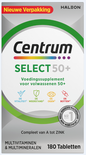 Centrum Select 50  Multivitaminen Tabletten 180TB