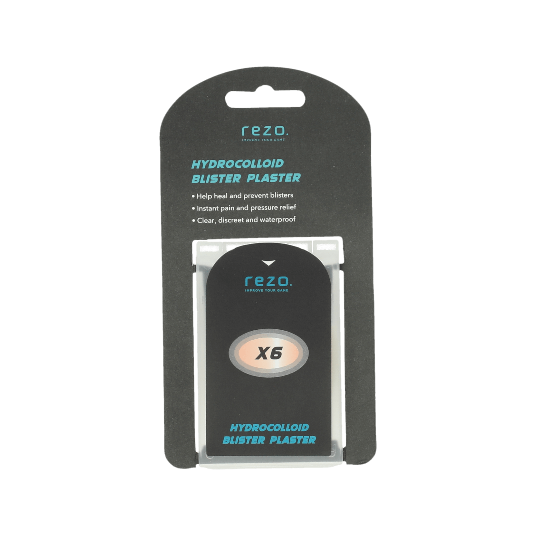Rezo Hydrocolloid Blister Plaster 6pcs Heel - Friluftsutstyr