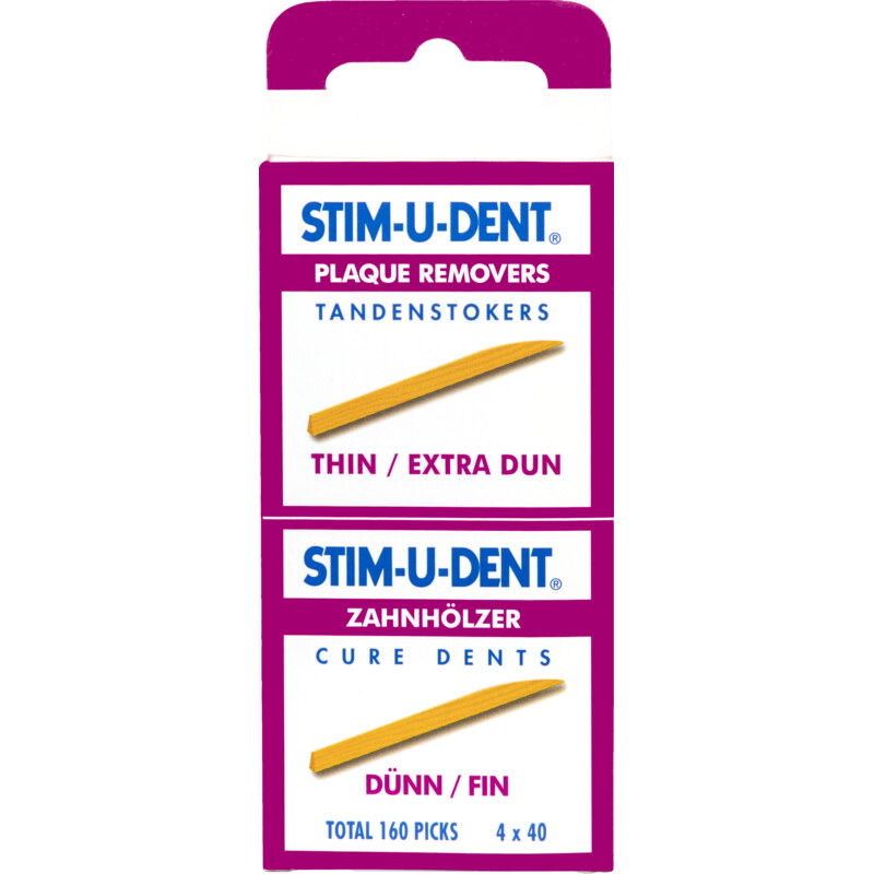 Stim-u-dent Tandenstokers dun