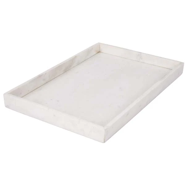 Bahne Interior  Marmor bakke - hvid