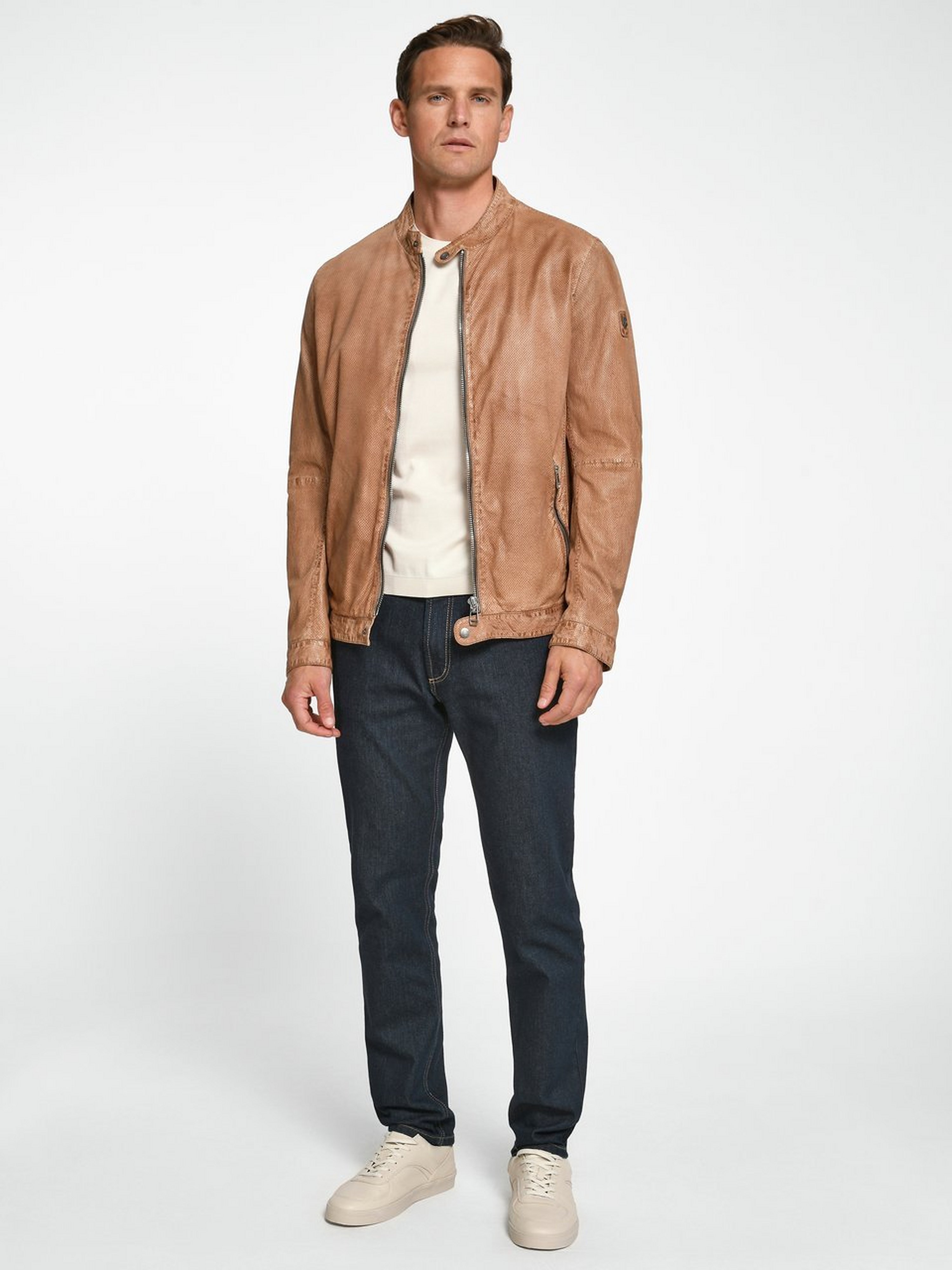 Lederjacke