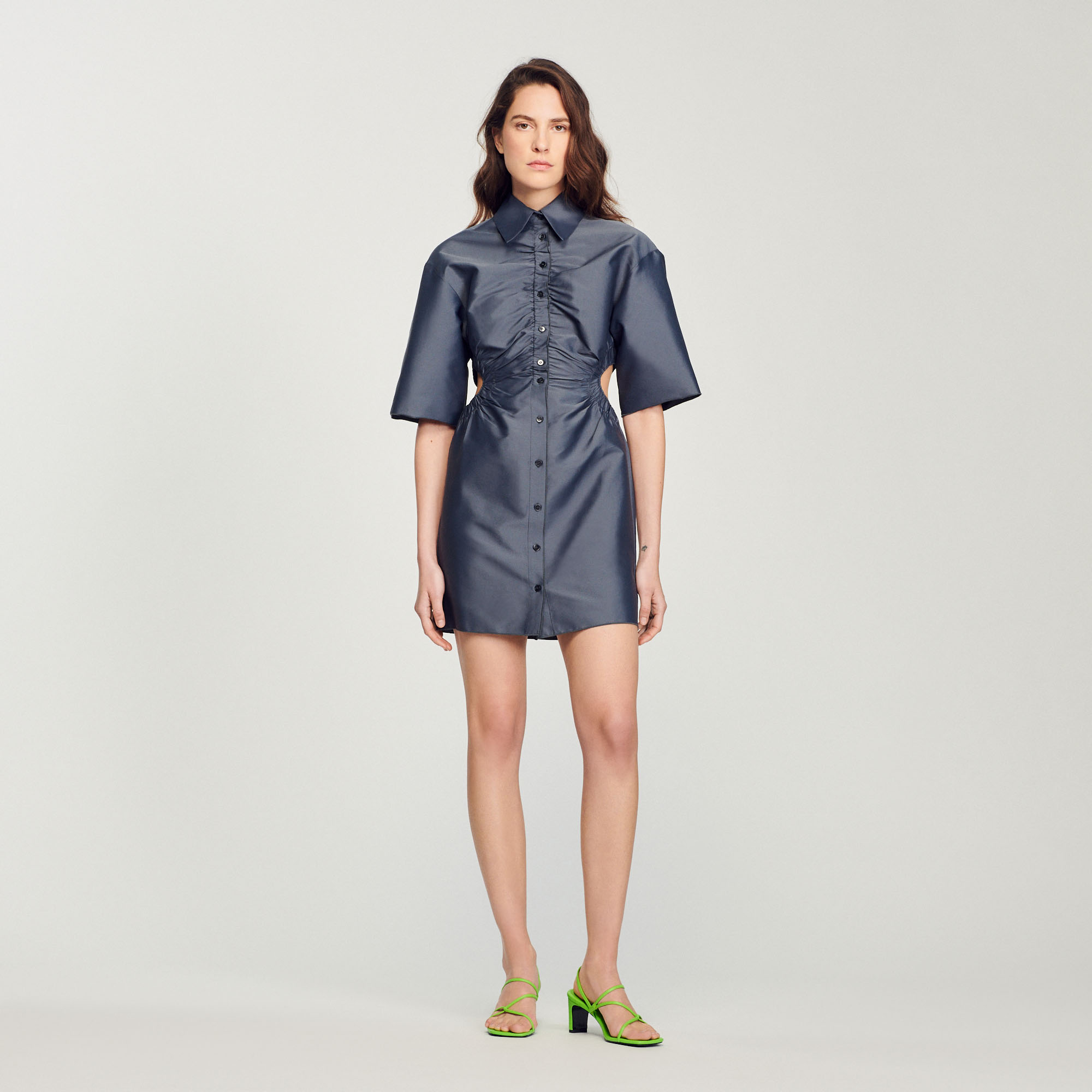 Robe chemise courte