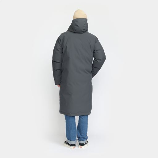 Revolution Long Puffer Frakke, Darkgrey, L