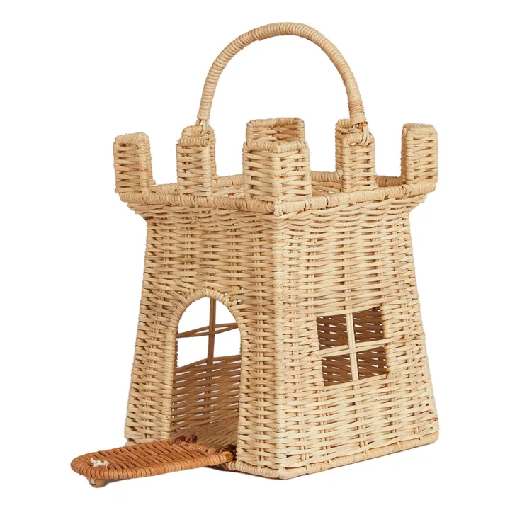 Olli Ella Panier en rotin Château