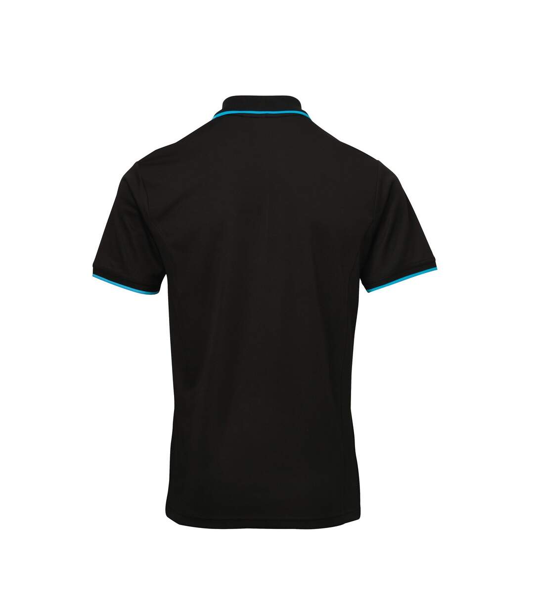 Premier - Polo - Hommes (Noir/Turquoise) - UTRW5520