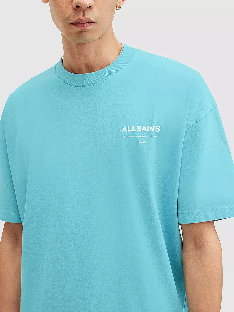 ALLSAINTS T-Shirt ACCESS türkis