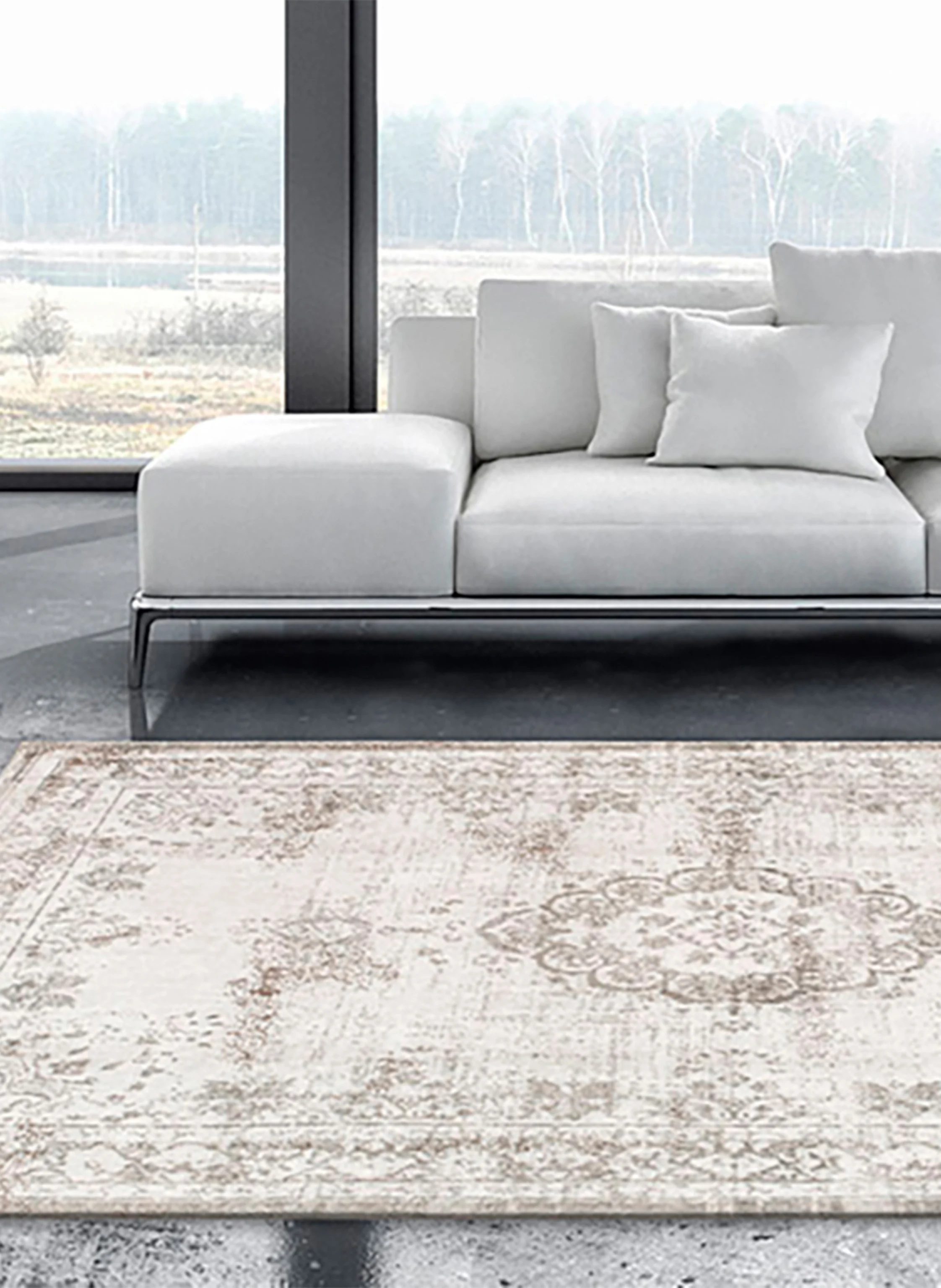 louis de poortere Teppich FADING WORLD MEDALLION
