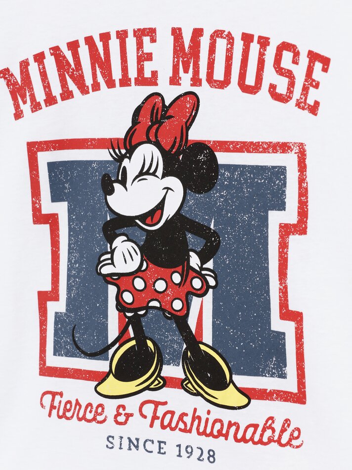Camiseta da Minnie Mouse ©DS - Branca