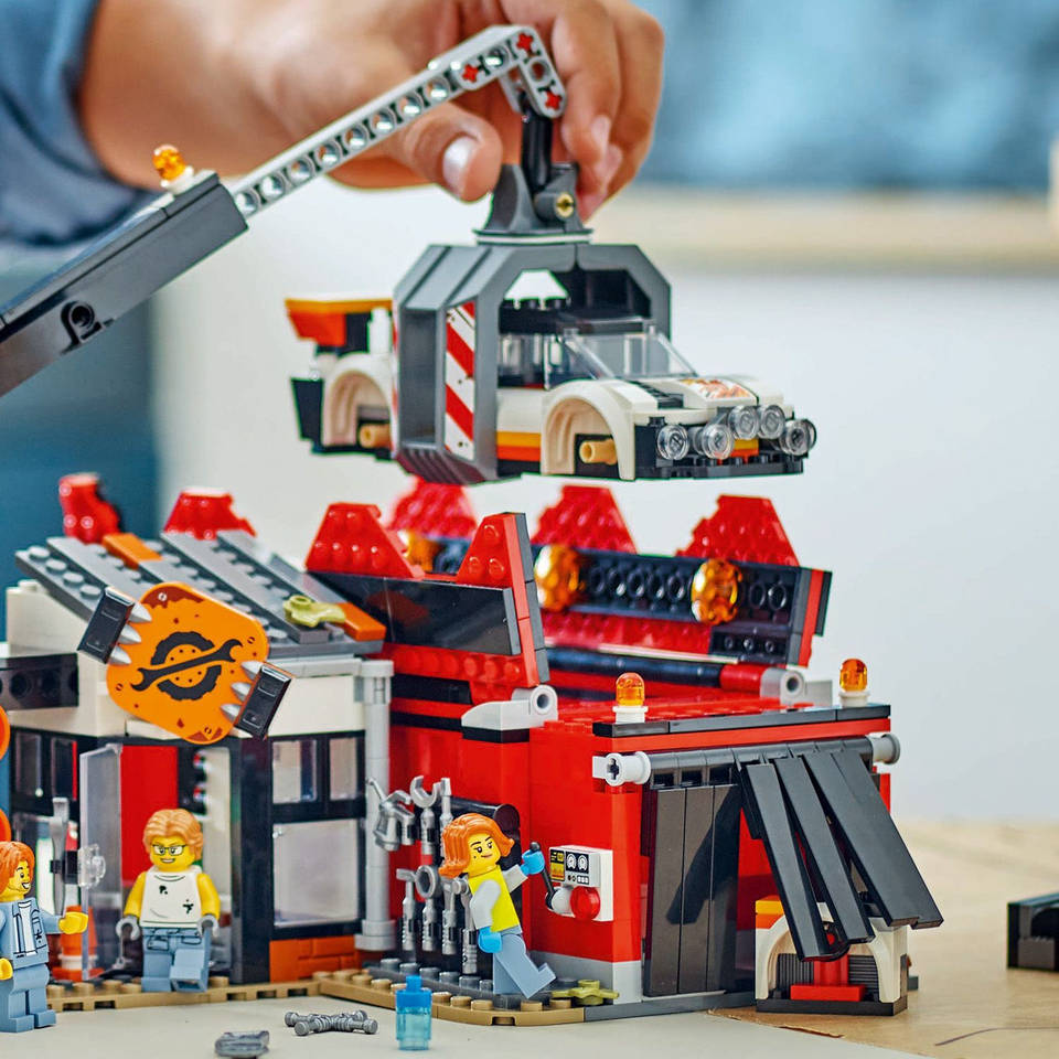 LEGO City schroothoop met auto's 60472