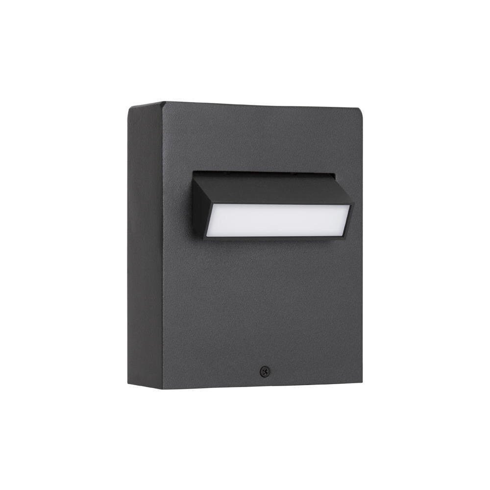 LED-padverlichting Zelda in zwart 6W 342lm IP65 150mm