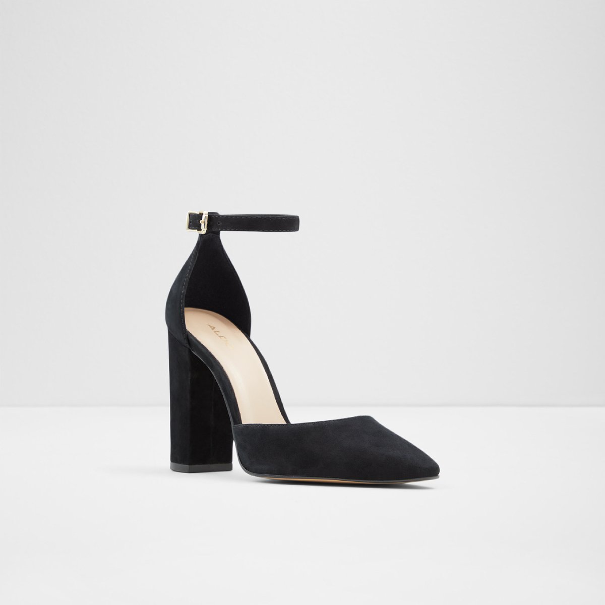 Susan Black Women Block Heels