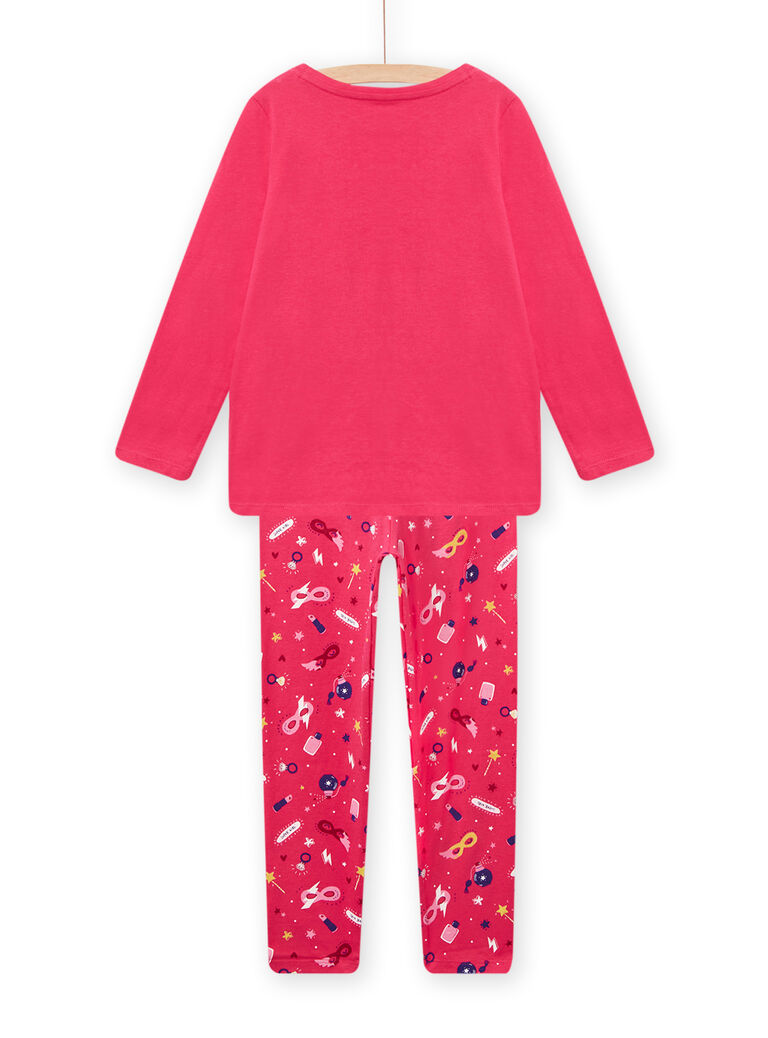 Ensemble pyjama grenadine super-héroïne enfant fille