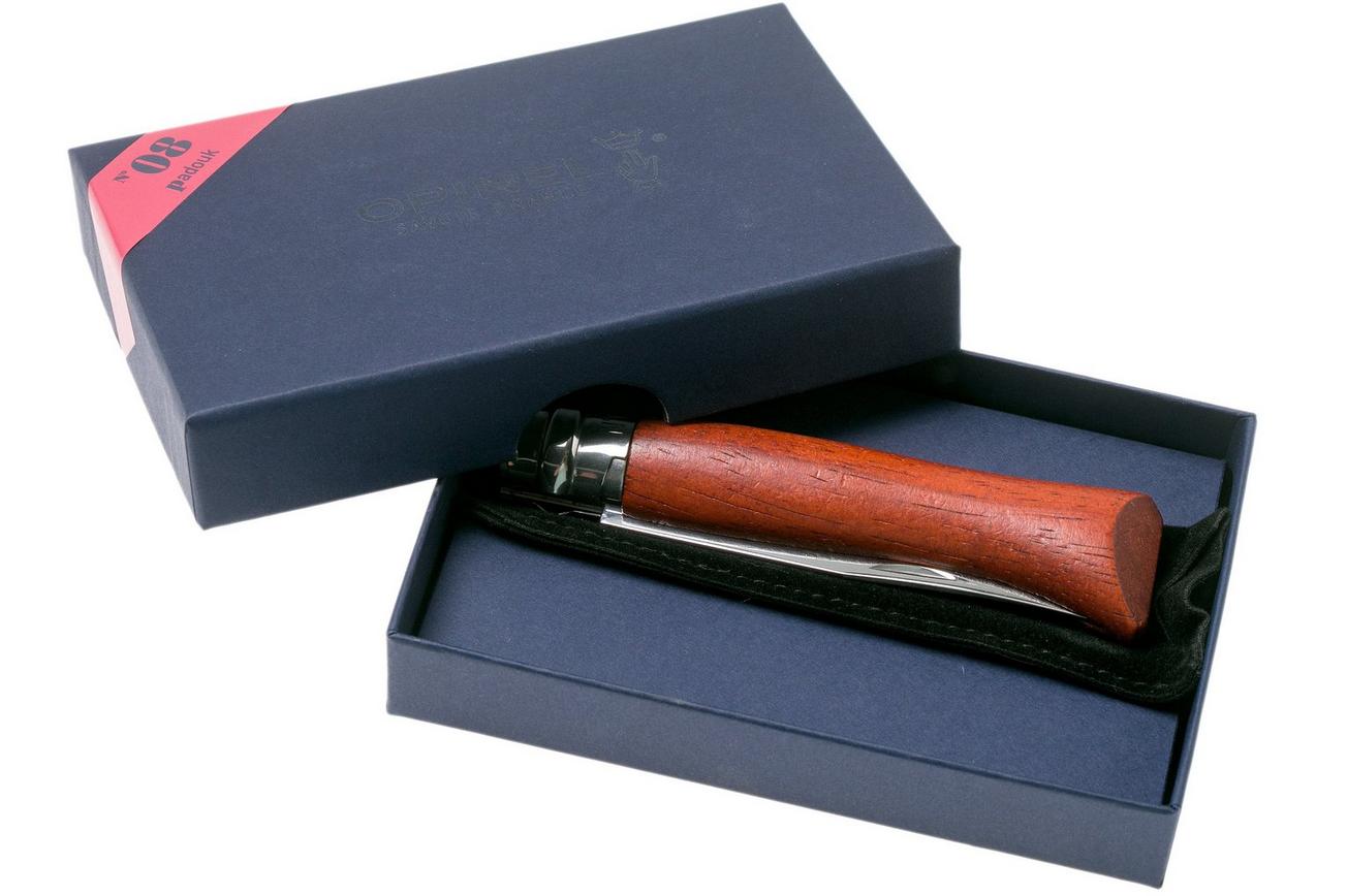 Opinel zakmes No. 8 Luxury Range, RVS, Padouk
