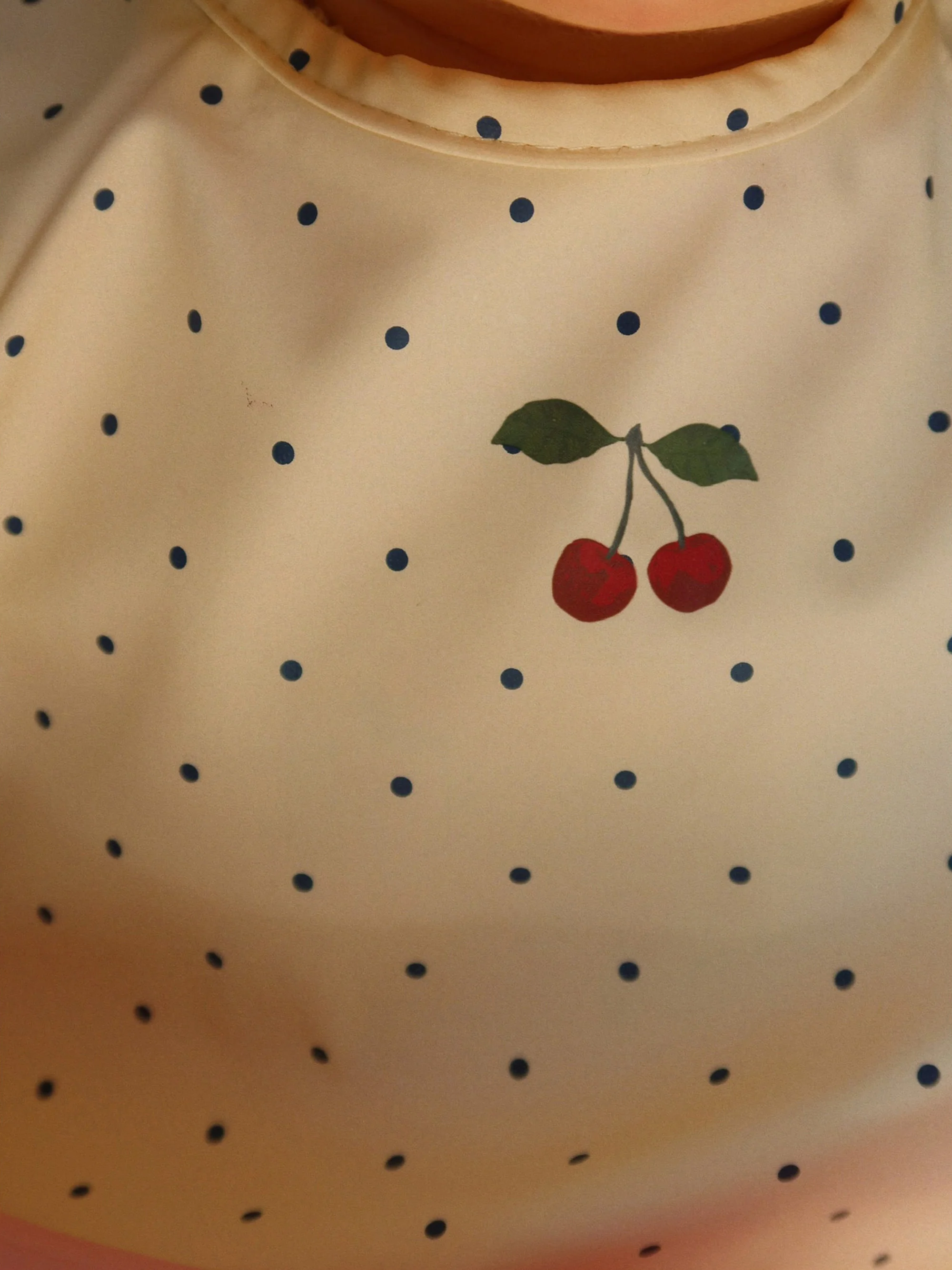 Slabbetjes Navy Dot met mouwen, set van 2, verschillende maten
