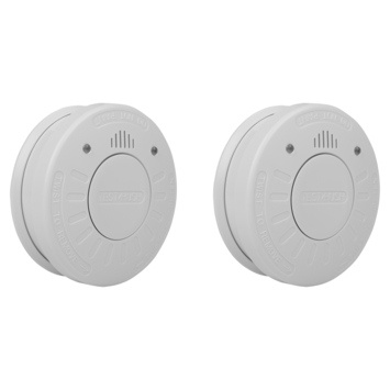 Smartwares Optische Rookmelder RM520 Inclusief 10 jaar lithium batterij 2-pack
