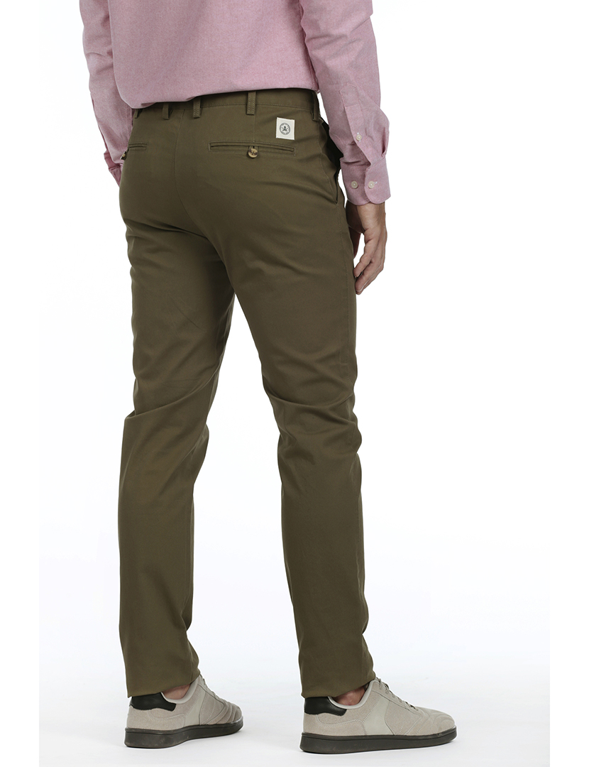 Men's Green Chino Pants