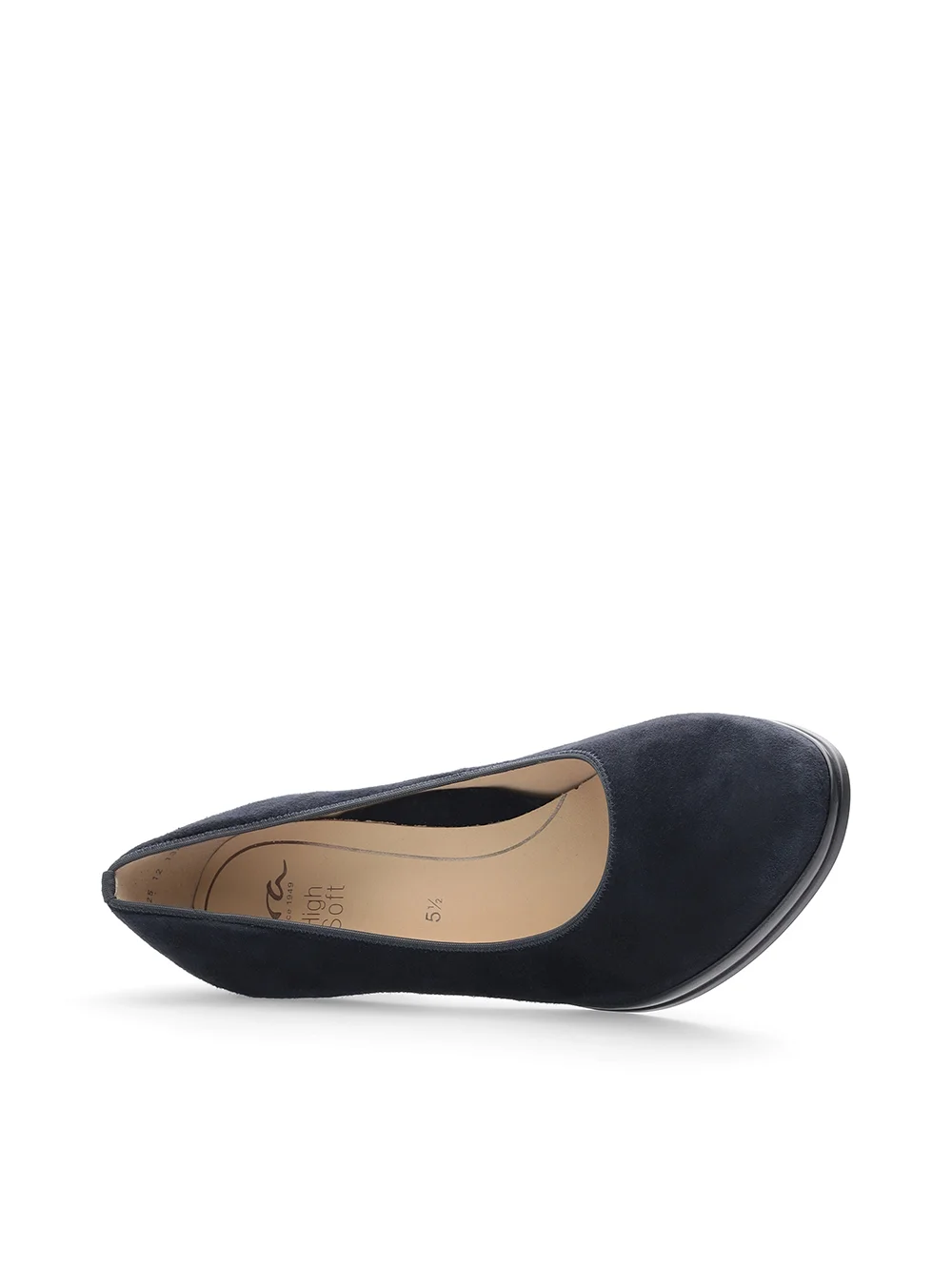 Plateaupumps Orly blau