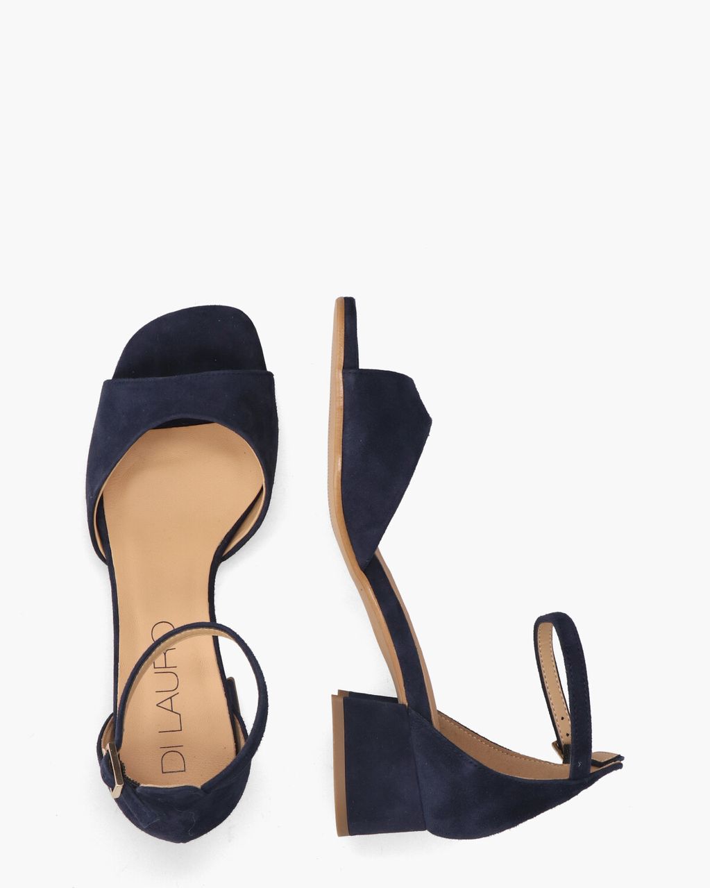 Di Lauro Tillie Donkerblauw Damessandalen