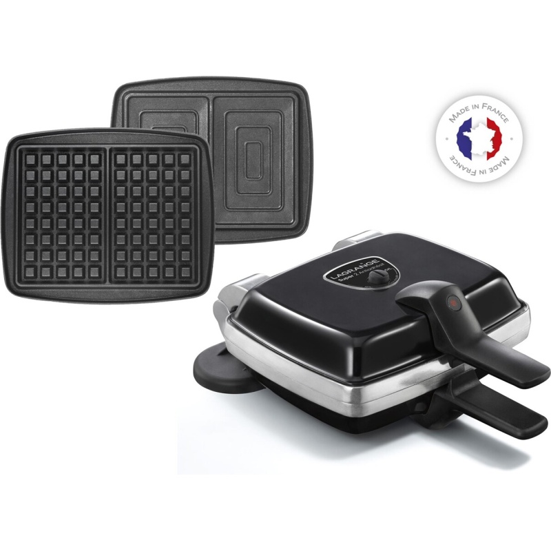Gaufrier / croque-monsieur Lagrange Super 2 Antiadhesif 039425
