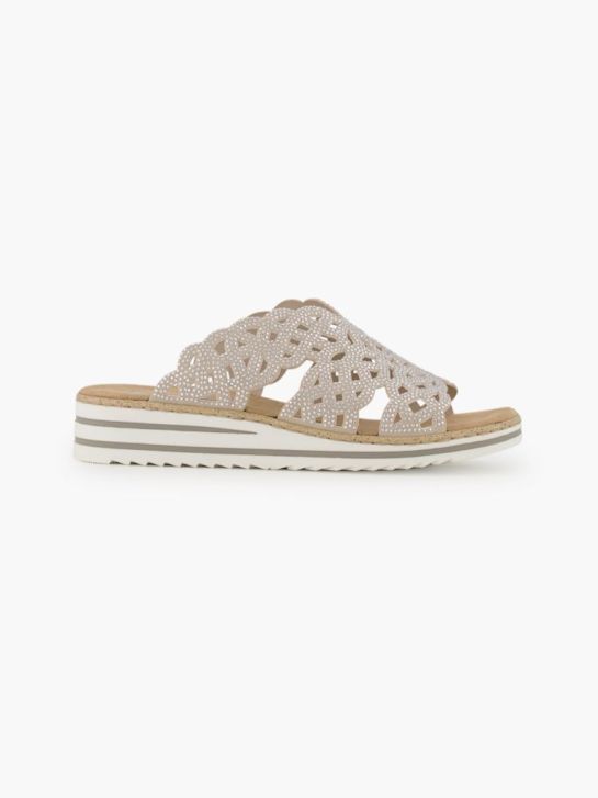 Rieker Sandale Taupe