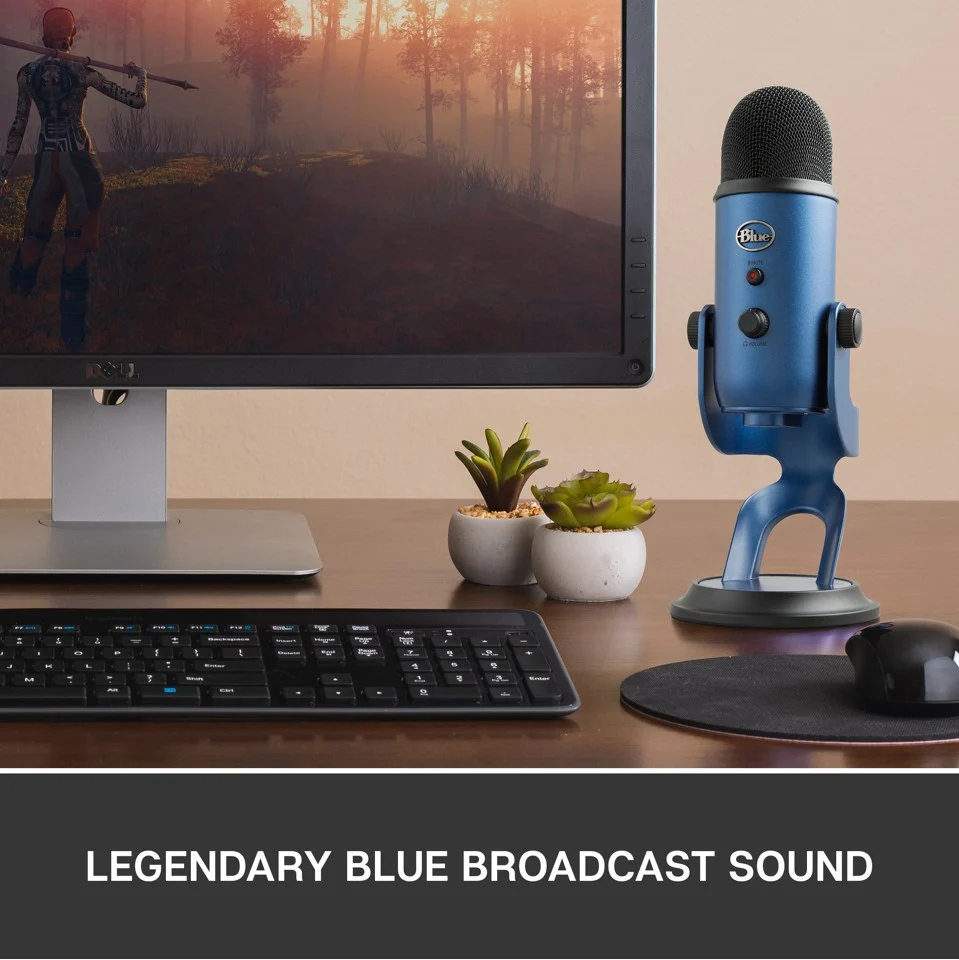 Blue - Microphone Yeti Midnight Blue