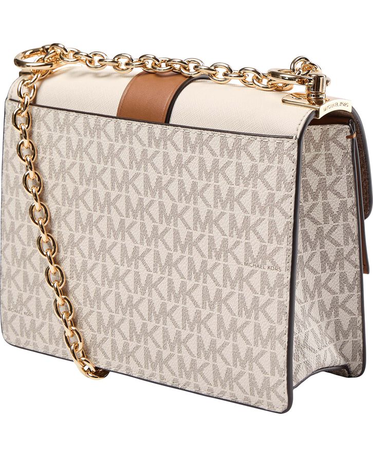 Michael Kors SM CONV XBODY Vanilla/acrn