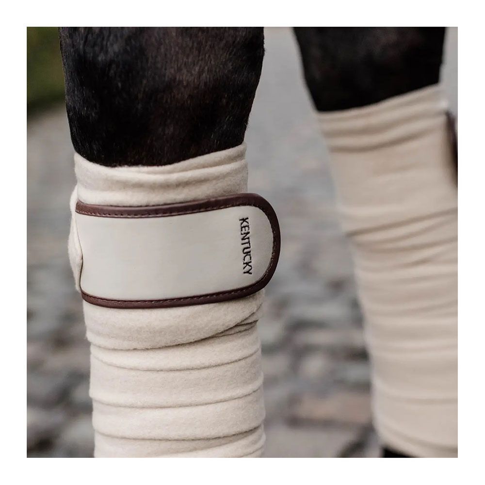 Kentucky POLAR FLEECE - Bandes de polo x4 beige