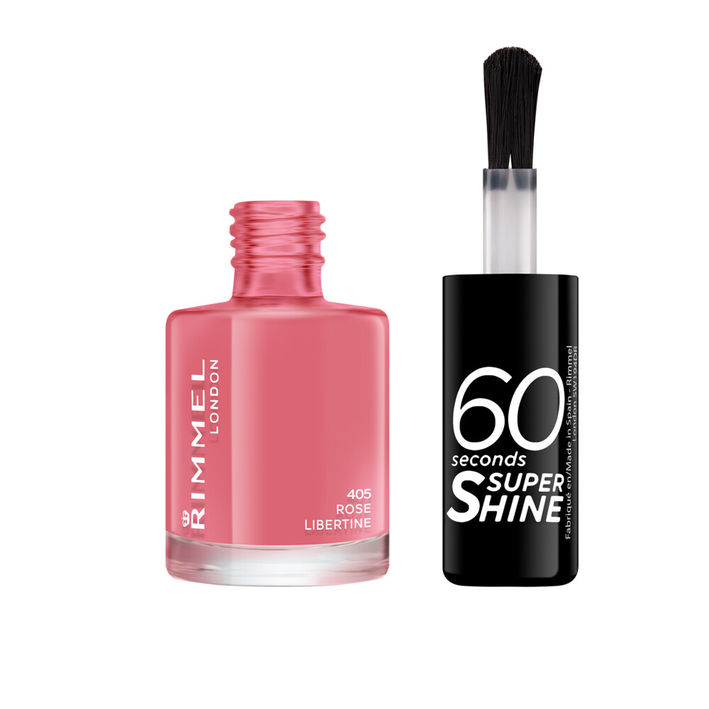 Rimmel Nagellak 60 Seconds SuperShine 405 Rose Libertine8 ml