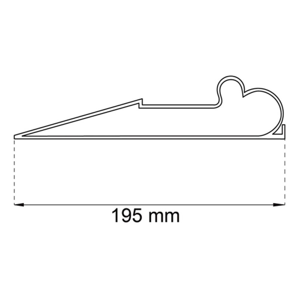 DØRKILE HABO 2380 SVART