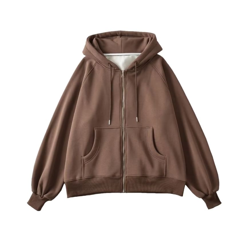 Amyway - Effen hoodie met rits