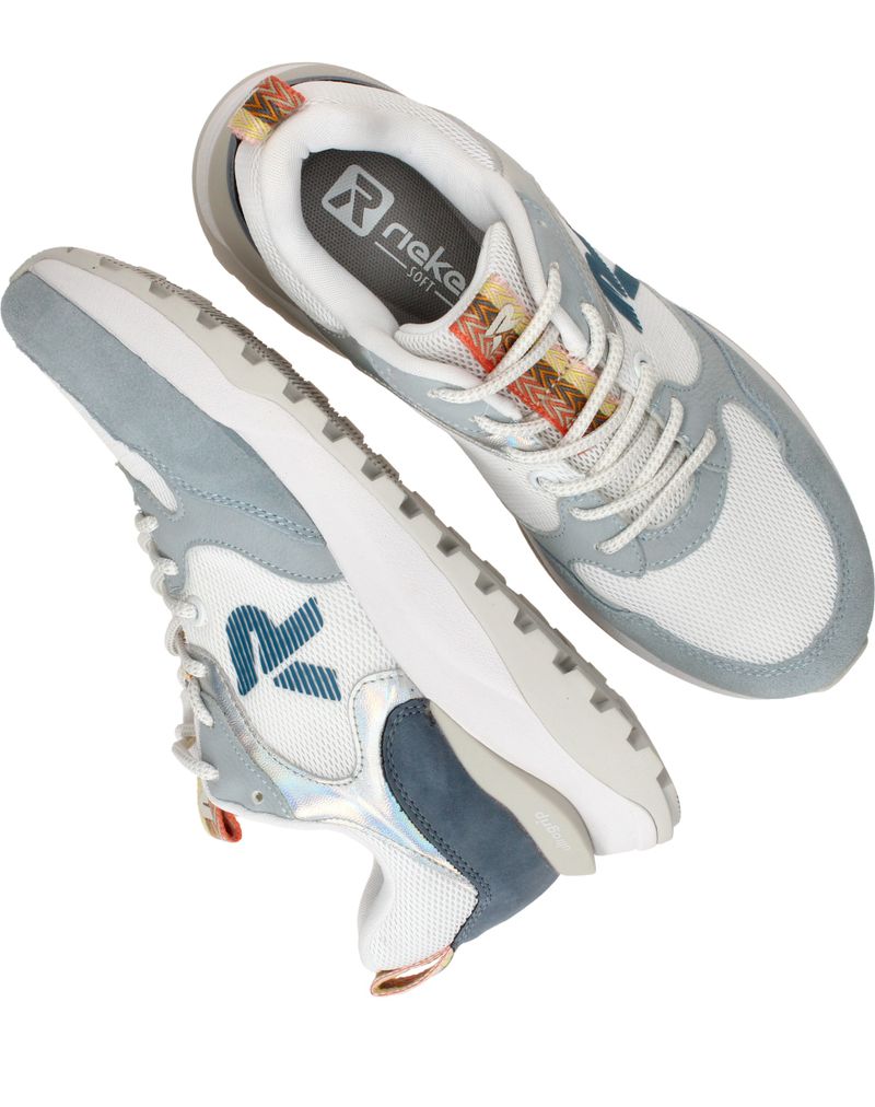 Rieker Sport Sneakers Blauw Dames
