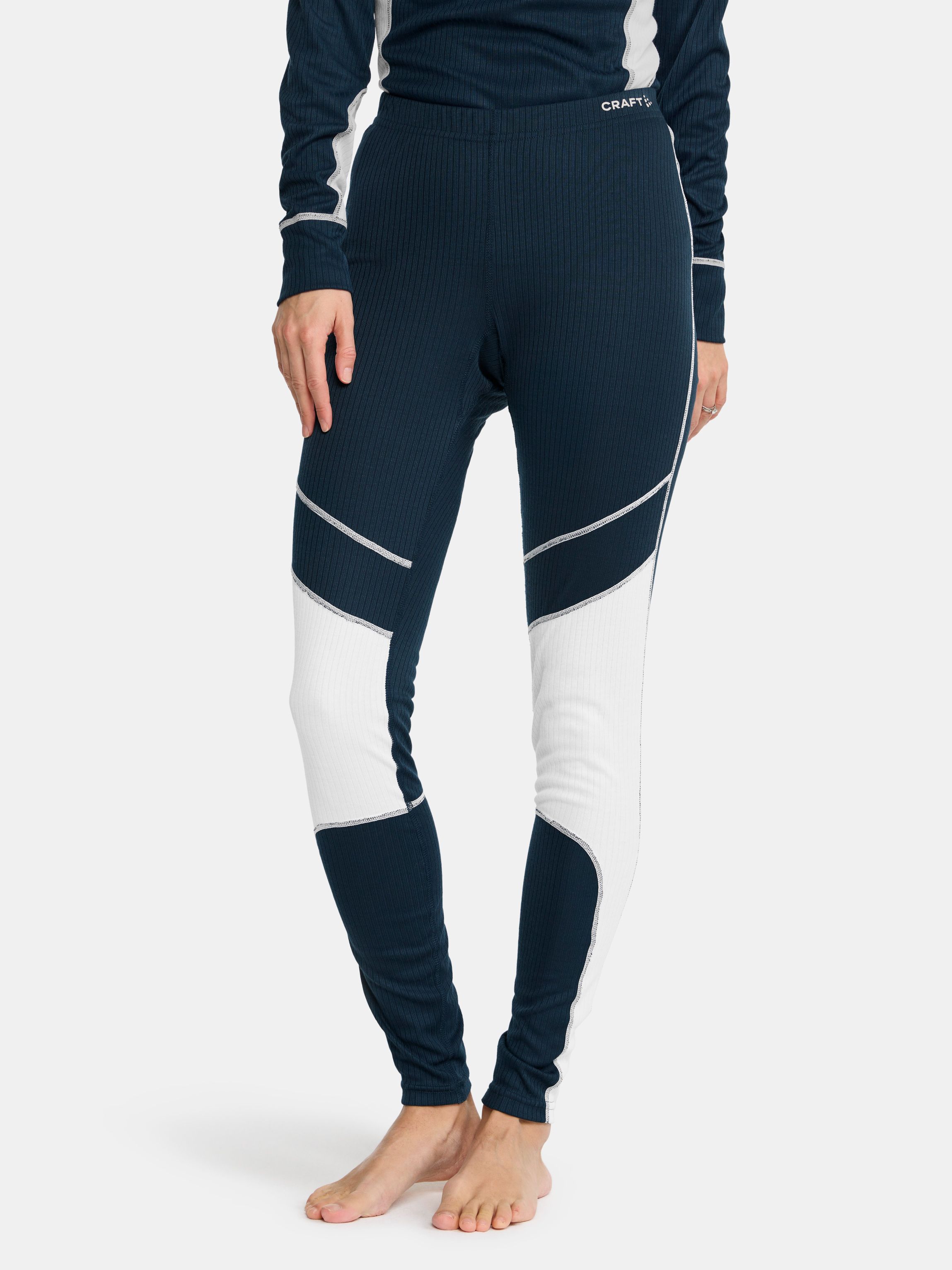 Craft Nor Baselayer Set Womens Blaze/White